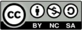 Creative Commons Attribution–NonCommercial–ShareAlike (CC BY-NC-SA) License logo. This icon indicates that the work may be shared and adapted with attribution, cannot be used for commercial purposes, and must be distributed under the same license.
